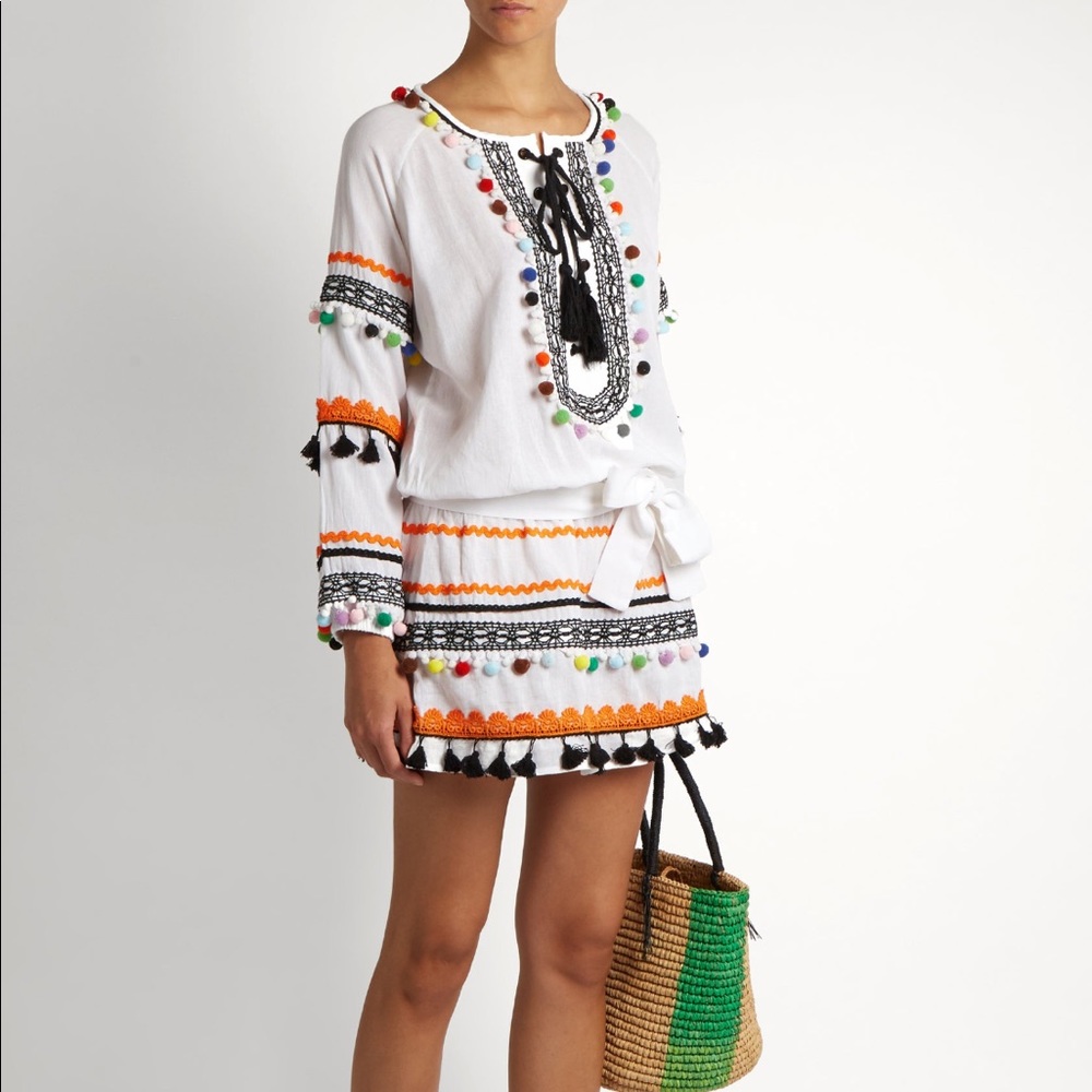 Dodo Bar Or Pompon Mini Dress